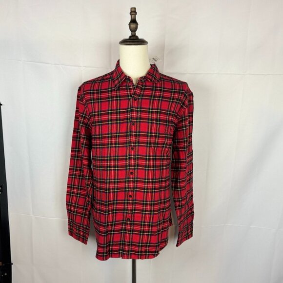 Mens J Crew Flannel Button Down Shirt NWT Size XL - Picture 1 of 2
